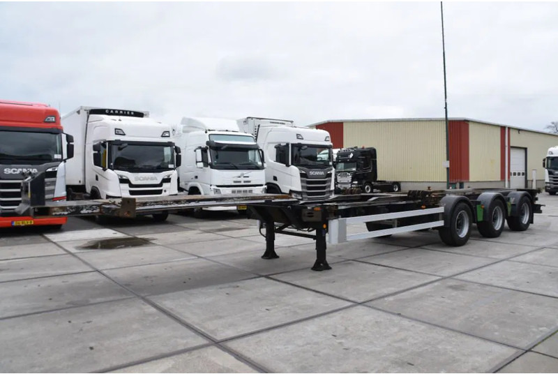 Renders ROC 16.27 CC - X STEERING - BPW AXLES - DISC BRAKES - - Konteynır taşıyıcı/ Yedek karoser dorse: fotoğraf 4 Renders ROC 16.27 CC - X STEERING - BPW AXLES - DISC BRAKES - - Konteynır taşıyıcı/ Yedek karoser dorse: fotoğraf 4