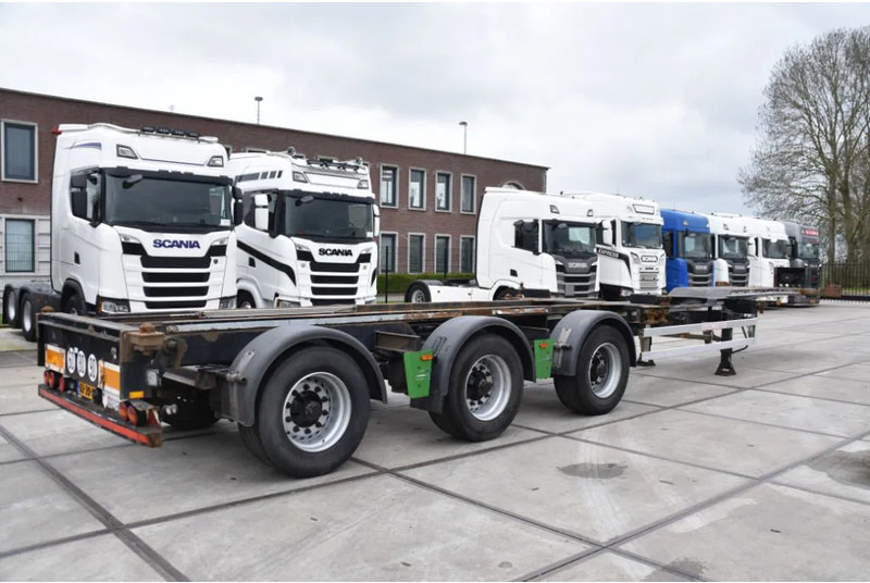 Renders ROC 16.27 CC - X STEERING - BPW AXLES - DISC BRAKES - - Konteynır taşıyıcı/ Yedek karoser dorse: fotoğraf 2 Renders ROC 16.27 CC - X STEERING - BPW AXLES - DISC BRAKES - - Konteynır taşıyıcı/ Yedek karoser dorse: fotoğraf 2