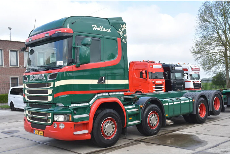 Scania R520 HL V8 8x2 - EURO 6 - MANUAL - RETARDER - WHEELBASE: 510 cm - 10 TONS FRONT AXLE - XENON - - Konteynır taşıyıcı/ Yedek karoser kamyon: fotoğraf 1 Scania R520 HL V8 8x2 - EURO 6 - MANUAL - RETARDER - WHEELBASE: 510 cm - 10 TONS FRONT AXLE - XENON - - Konteynır taşıyıcı/ Yedek karoser kamyon: fotoğraf 1
