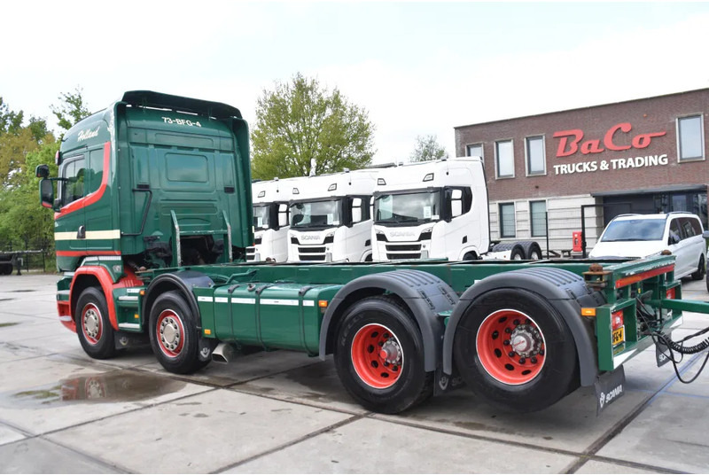 Scania R520 HL V8 8x2 - EURO 6 - MANUAL - RETARDER - WHEELBASE: 510 cm - 10 TONS FRONT AXLE - XENON - - Konteynır taşıyıcı/ Yedek karoser kamyon: fotoğraf 2 Scania R520 HL V8 8x2 - EURO 6 - MANUAL - RETARDER - WHEELBASE: 510 cm - 10 TONS FRONT AXLE - XENON - - Konteynır taşıyıcı/ Yedek karoser kamyon: fotoğraf 2