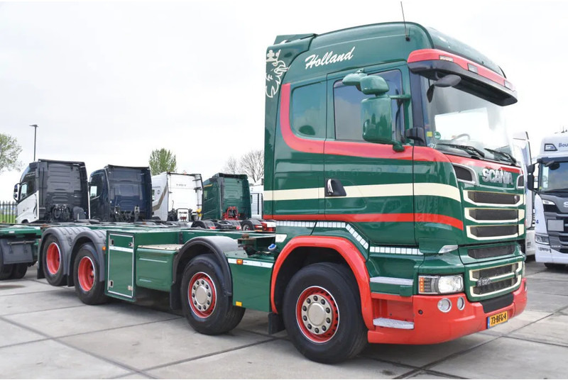 Scania R520 HL V8 8x2 - EURO 6 - MANUAL - RETARDER - WHEELBASE: 510 cm - 10 TONS FRONT AXLE - XENON - - Konteynır taşıyıcı/ Yedek karoser kamyon: fotoğraf 2 Scania R520 HL V8 8x2 - EURO 6 - MANUAL - RETARDER - WHEELBASE: 510 cm - 10 TONS FRONT AXLE - XENON - - Konteynır taşıyıcı/ Yedek karoser kamyon: fotoğraf 2