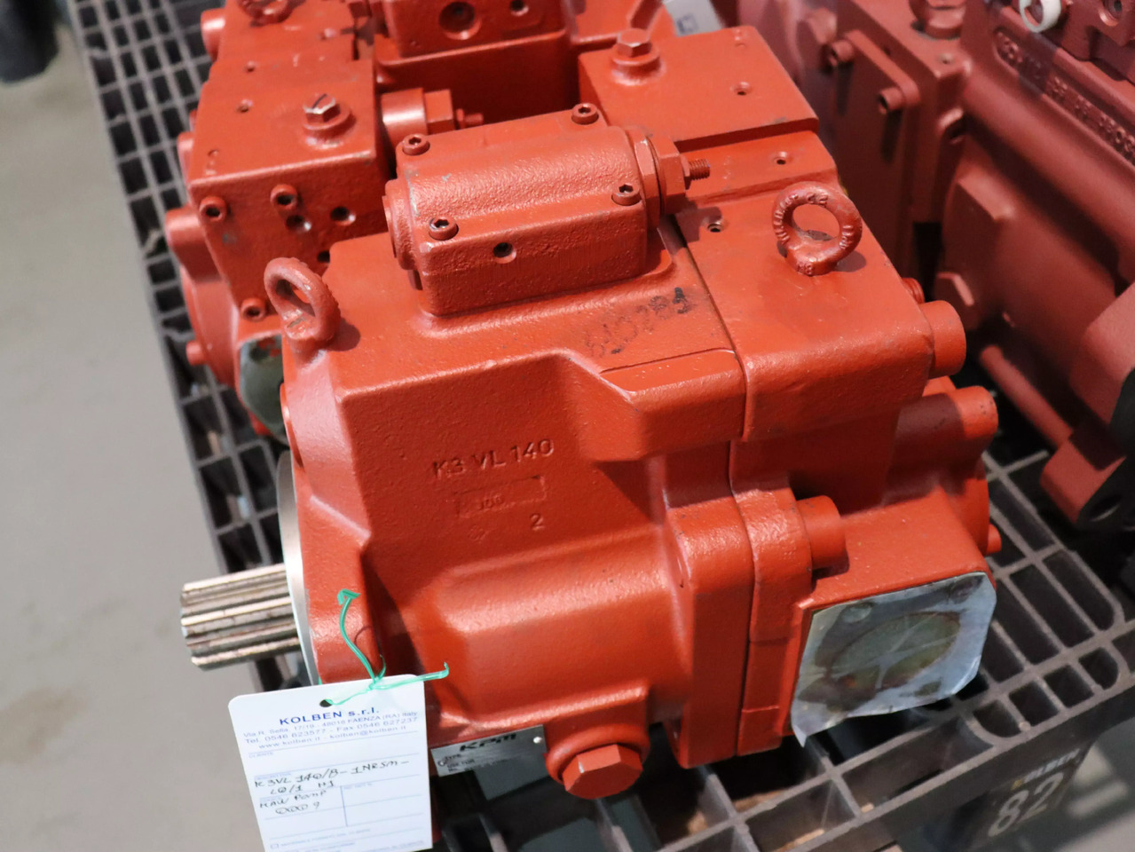 KAWASAKI K3VL140B-1NRSM-L01 H1 - Hidrolik pompa - İş makinaları: fotoğraf 2 KAWASAKI K3VL140B-1NRSM-L01 H1 - Hidrolik pompa - İş makinaları: fotoğraf 2
