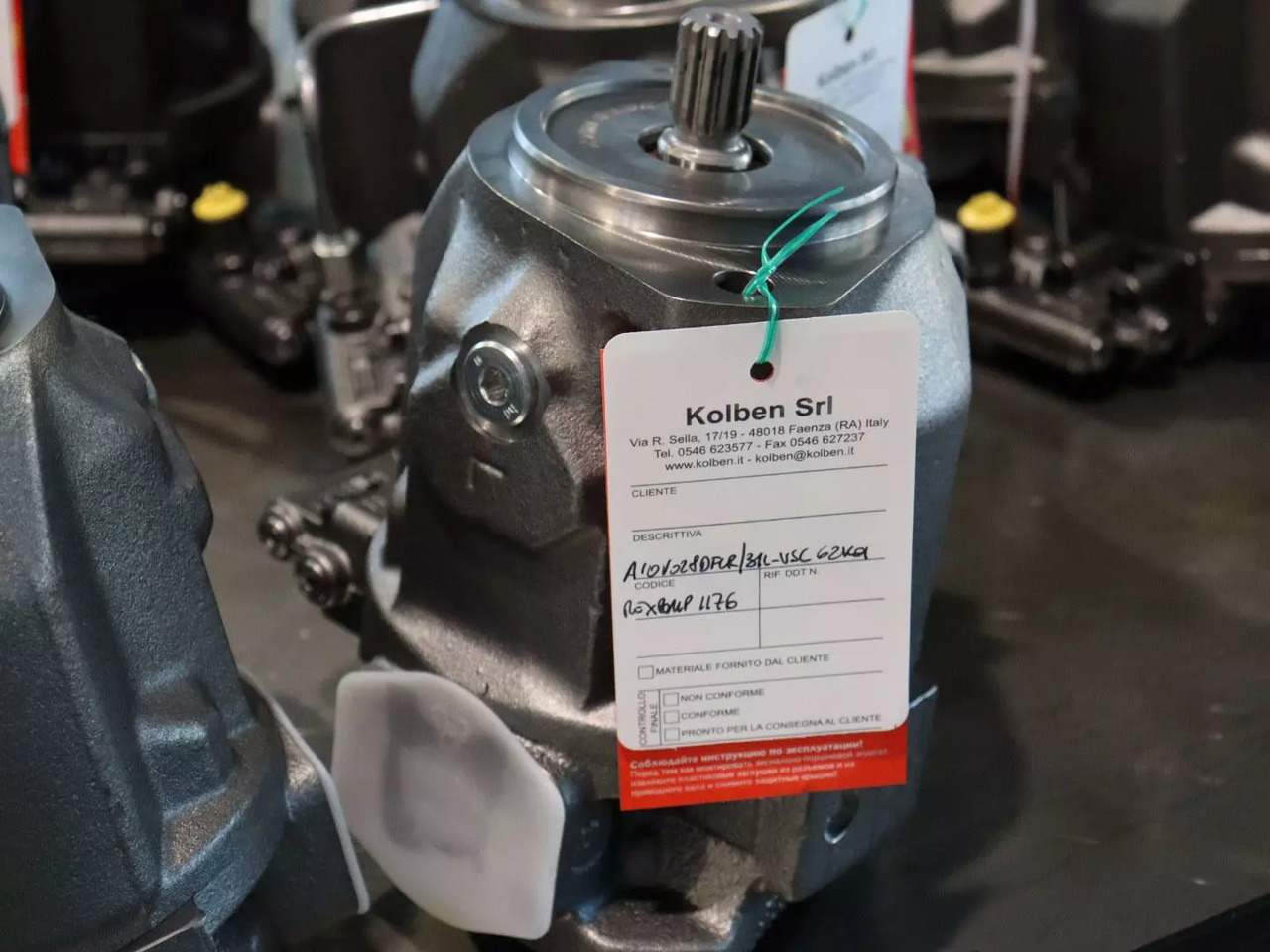 REXROTH A10VO28DFLR/31L-VSC62K01 - Hidrolik pompa - İş makinaları: fotoğraf 1 REXROTH A10VO28DFLR/31L-VSC62K01 - Hidrolik pompa - İş makinaları: fotoğraf 1