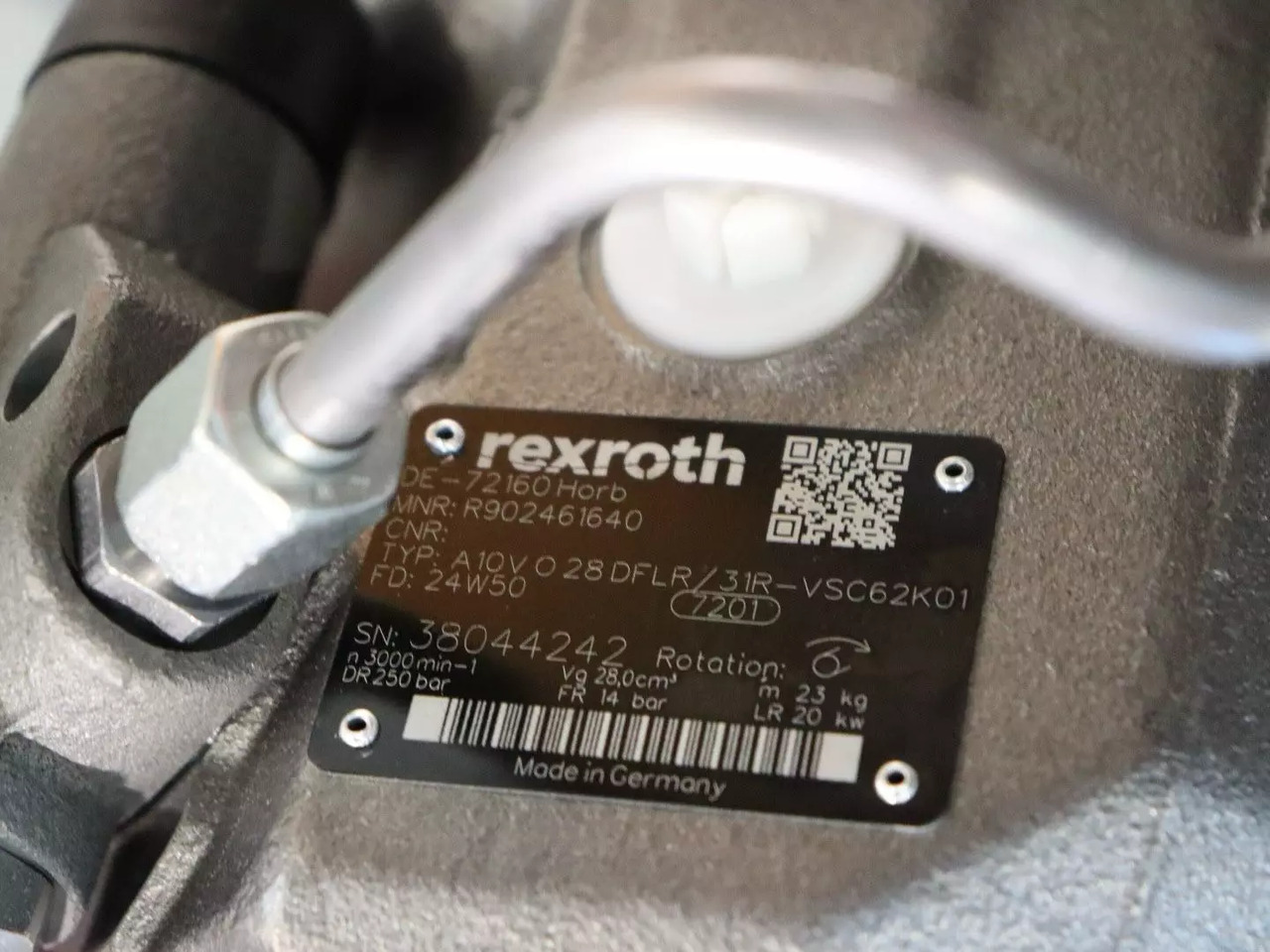 REXROTH A10VO28DFLR/31R-VSC62K01 - Hidrolik motor - İş makinaları: fotoğraf 4 REXROTH A10VO28DFLR/31R-VSC62K01 - Hidrolik motor - İş makinaları: fotoğraf 4