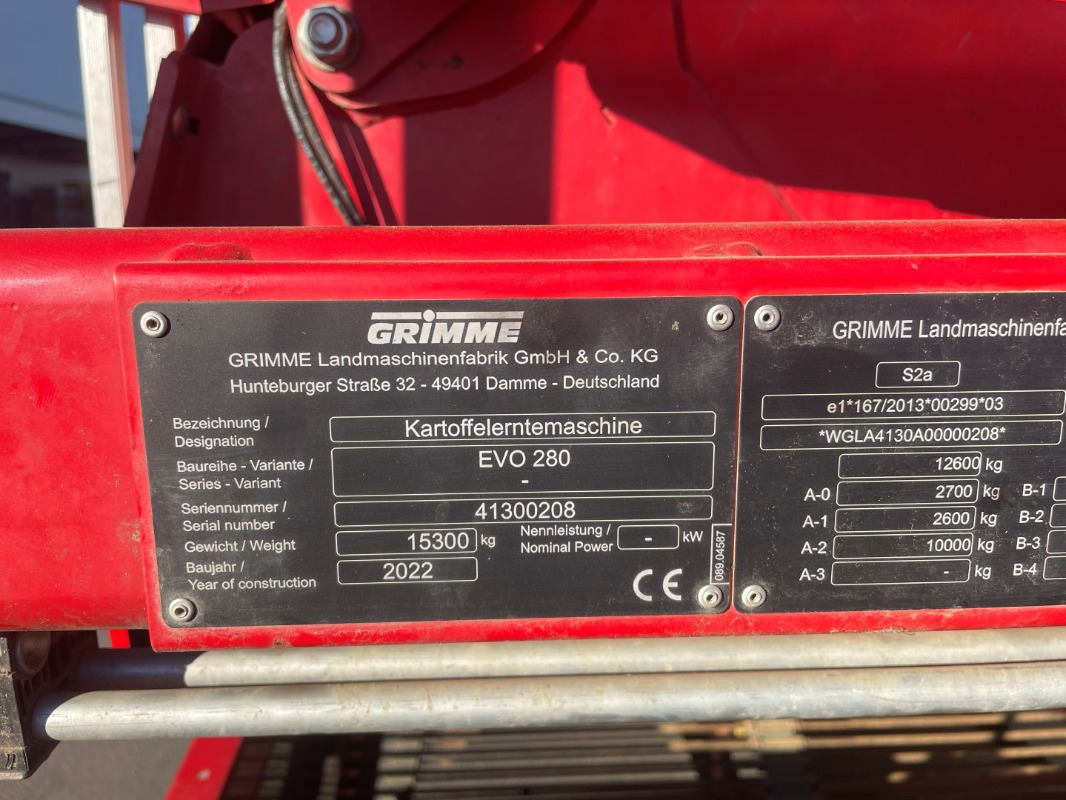 Hasat makinesi Grimme EVO 280 ClodSep: fotoğraf 42