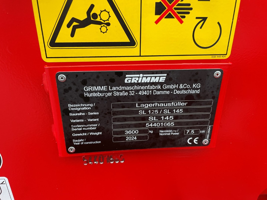 Grimme SL 145 - Rental - Depolama ekipman: fotoğraf 2 Grimme SL 145 - Rental - Depolama ekipman: fotoğraf 2