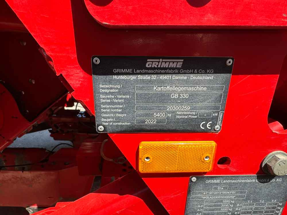 Grimme GB 330 - Hasat makinesi: fotoğraf 2 Grimme GB 330 - Hasat makinesi: fotoğraf 2