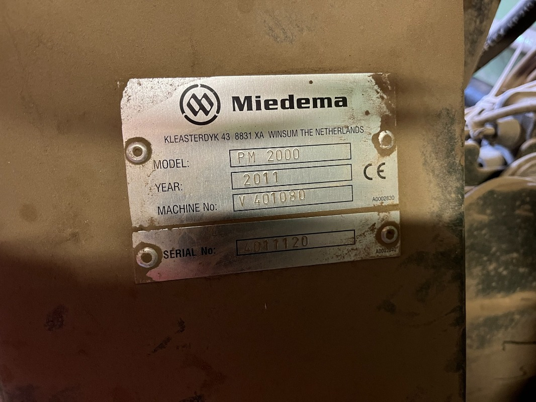 Miedema Miedema Structural 2000 - Hasat makinesi: fotoğraf 2 Miedema Miedema Structural 2000 - Hasat makinesi: fotoğraf 2
