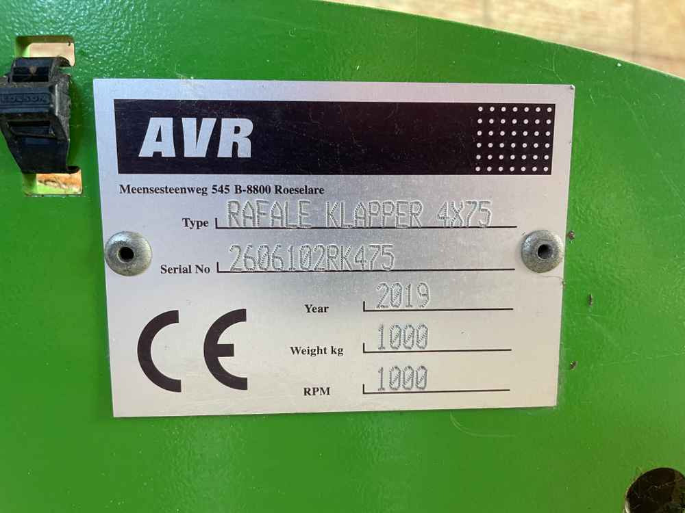 Hasat makinesi AVR RAFALE: fotoğraf 10