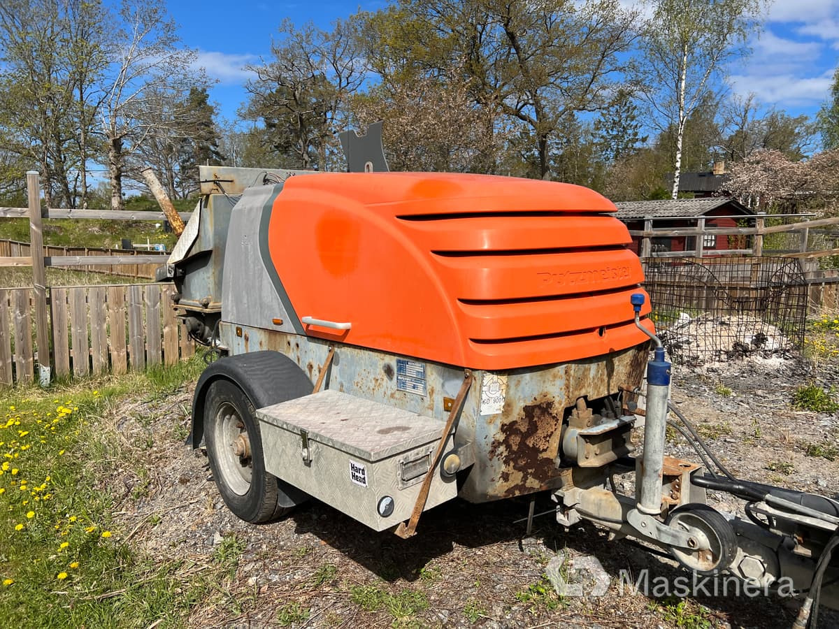 Betongpump Släpvagn Putzmeister P718 - Sabit beton pompası: fotoğraf 5 Betongpump Släpvagn Putzmeister P718 - Sabit beton pompası: fotoğraf 5