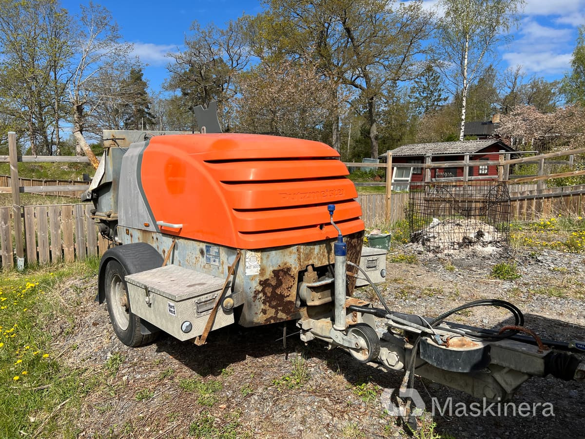 Betongpump Släpvagn Putzmeister P718 - Sabit beton pompası: fotoğraf 4 Betongpump Släpvagn Putzmeister P718 - Sabit beton pompası: fotoğraf 4