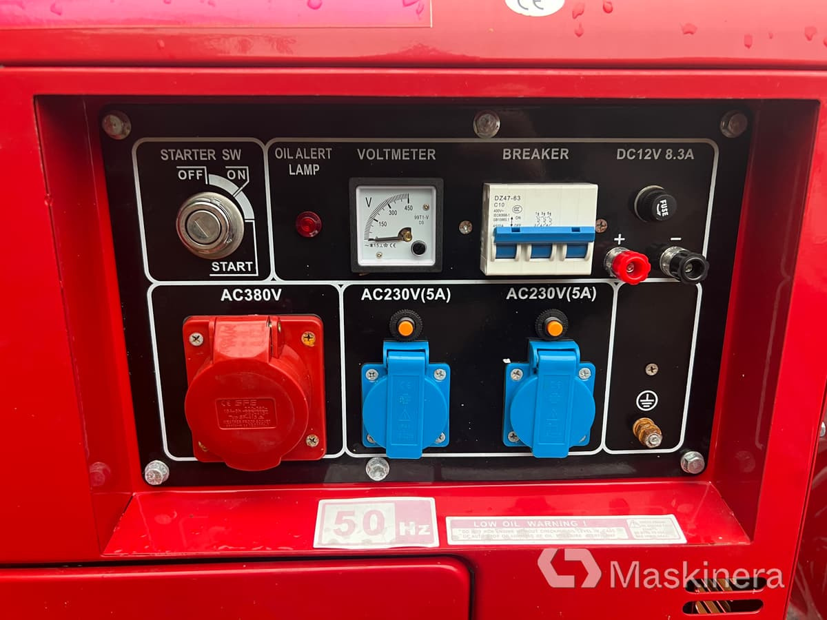 Elverk Erdmann ER10000 - Elektrikli jeneratör: fotoğraf 3 Elverk Erdmann ER10000 - Elektrikli jeneratör: fotoğraf 3