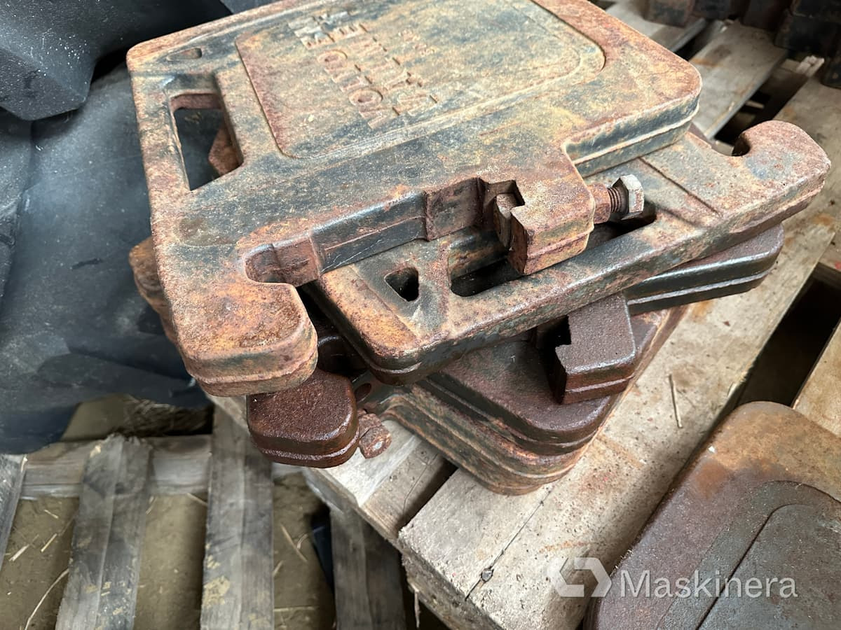 Frontvikter 7 st 30 kg Volvo BM Valvet - Denge ağırlık: fotoğraf 4 Frontvikter 7 st 30 kg Volvo BM Valvet - Denge ağırlık: fotoğraf 4