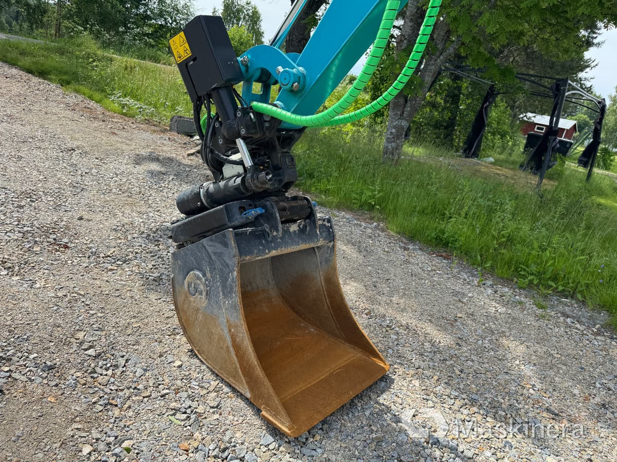 Paletli ekskavatör Grävmaskin Airman AX33u-7 med tillbehör: fotoğraf 39