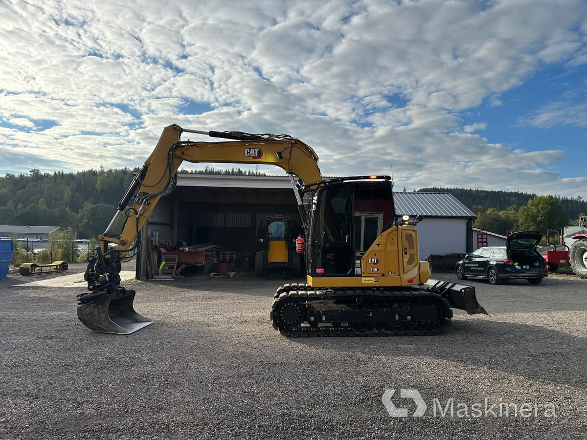 Grävmaskin CAT 308CR med 180 timmar - Paletli ekskavatör: fotoğraf 2 Grävmaskin CAT 308CR med 180 timmar - Paletli ekskavatör: fotoğraf 2