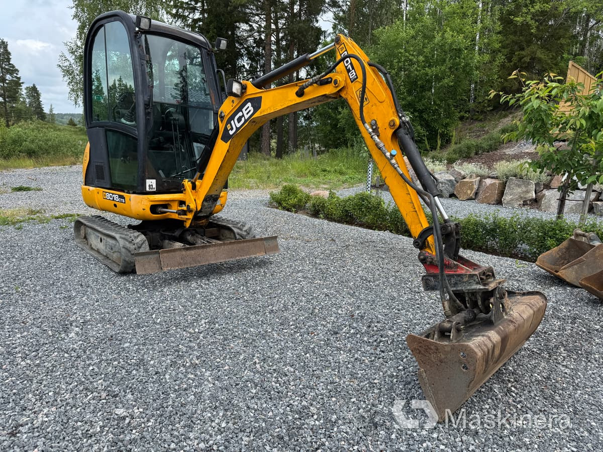 Grävmaskin JCB 8018cts - Paletli ekskavatör: fotoğraf 3 Grävmaskin JCB 8018cts - Paletli ekskavatör: fotoğraf 3