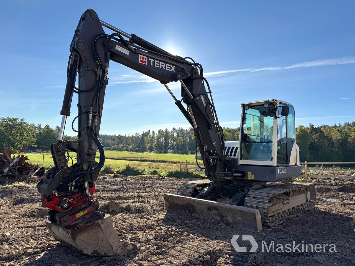 Grävmaskin Terex TC125 Mono/GA - Paletli ekskavatör: fotoğraf 1 Grävmaskin Terex TC125 Mono/GA - Paletli ekskavatör: fotoğraf 1