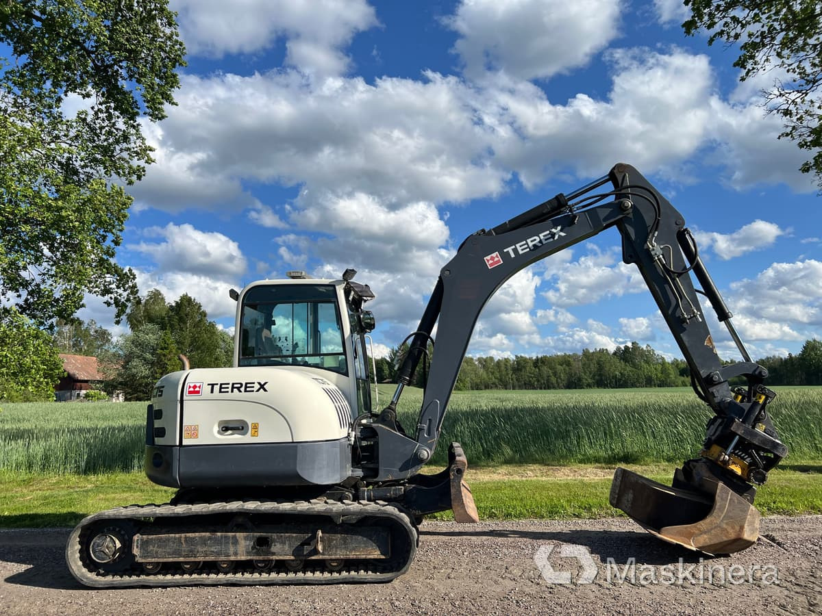 Grävmaskin Terex TC75 - Paletli ekskavatör: fotoğraf 4 Grävmaskin Terex TC75 - Paletli ekskavatör: fotoğraf 4