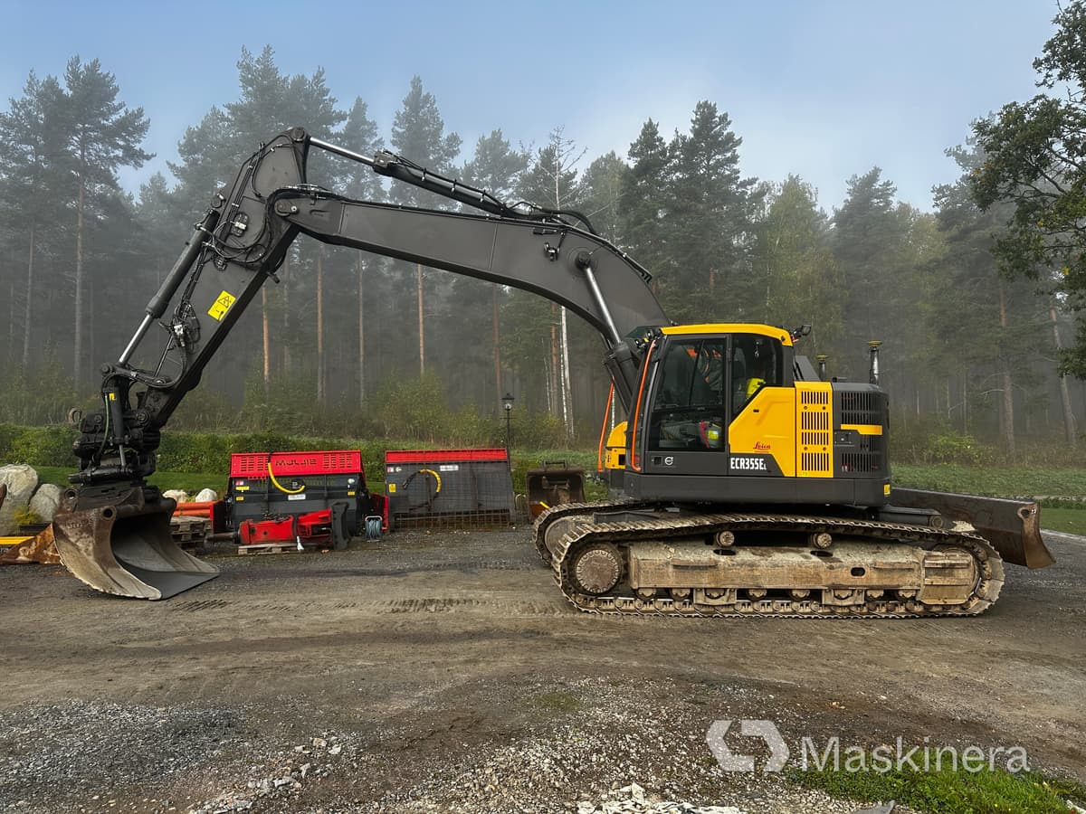 Grävmaskin Volvo ECR355EL GPS & tillbehör - Paletli ekskavatör: fotoğraf 2 Grävmaskin Volvo ECR355EL GPS & tillbehör - Paletli ekskavatör: fotoğraf 2