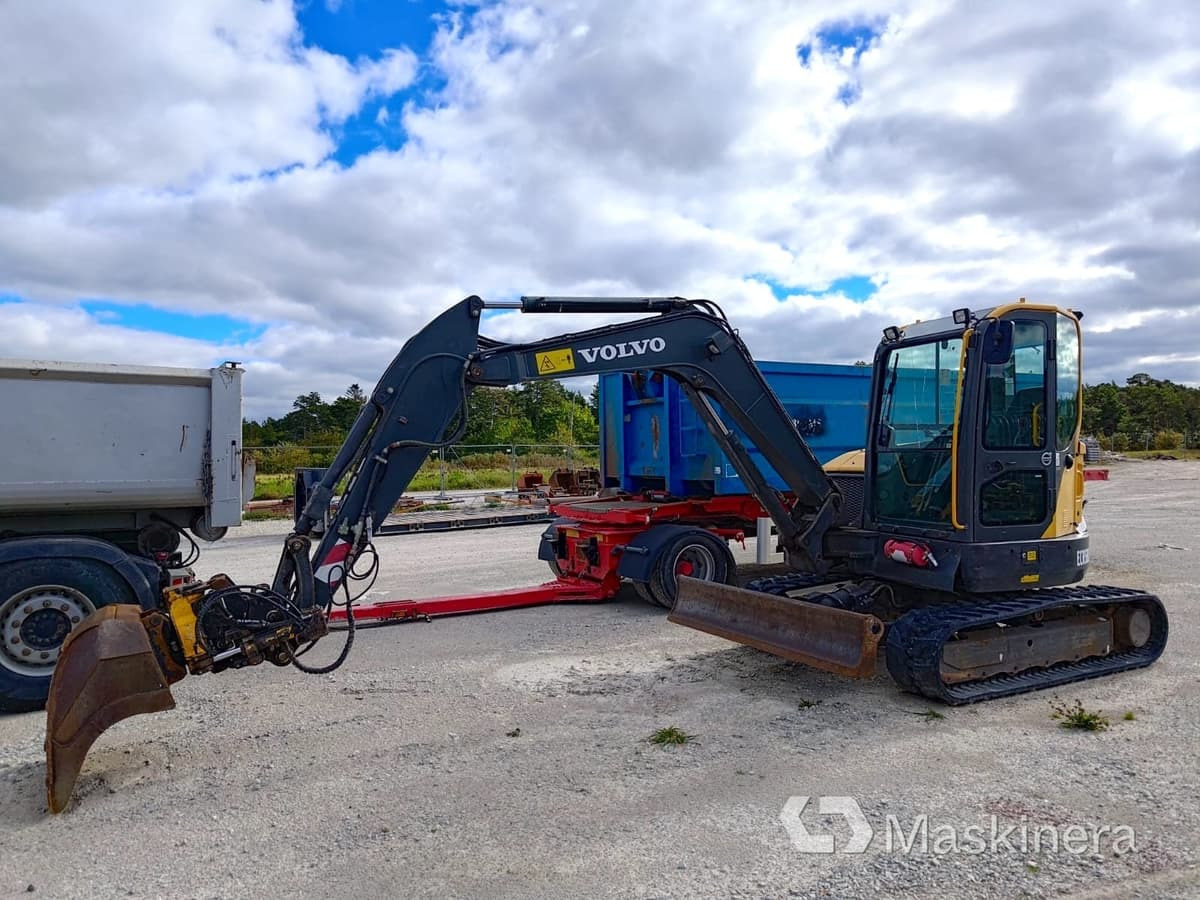 Grävmaskin Volvo ECR58D - Paletli ekskavatör: fotoğraf 1 Grävmaskin Volvo ECR58D - Paletli ekskavatör: fotoğraf 1