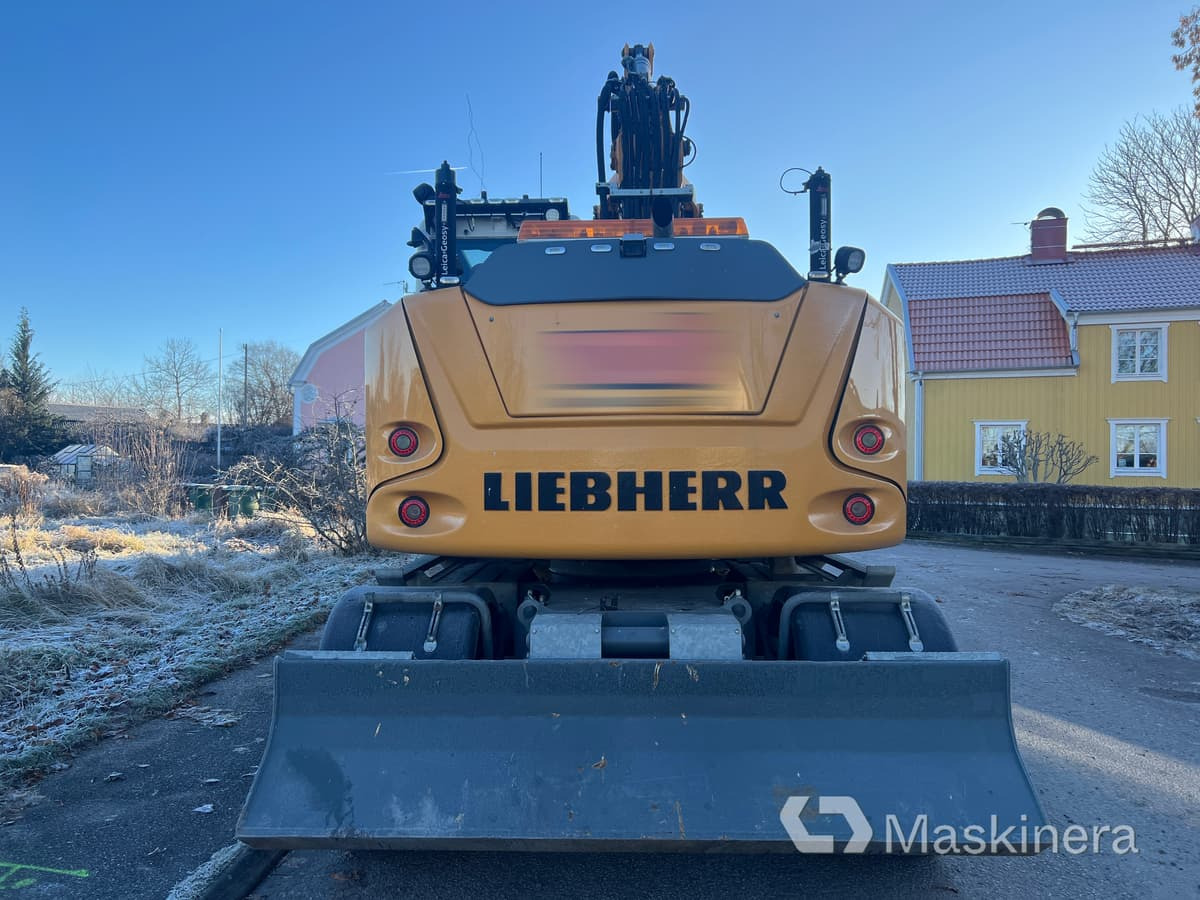 Hjulgrävare Liebherr 918 Compact Litronic med kärra - Paletli ekskavatör: fotoğraf 4 Hjulgrävare Liebherr 918 Compact Litronic med kärra - Paletli ekskavatör: fotoğraf 4