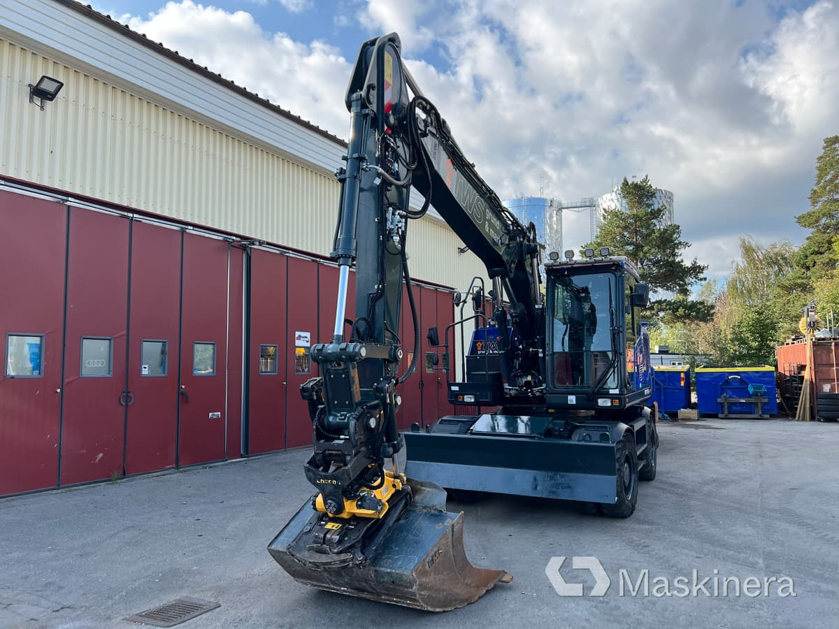 Hjulgrävare Hyundai HW170A CR med tillbehör - Paletli ekskavatör: fotoğraf 2 Hjulgrävare Hyundai HW170A CR med tillbehör - Paletli ekskavatör: fotoğraf 2