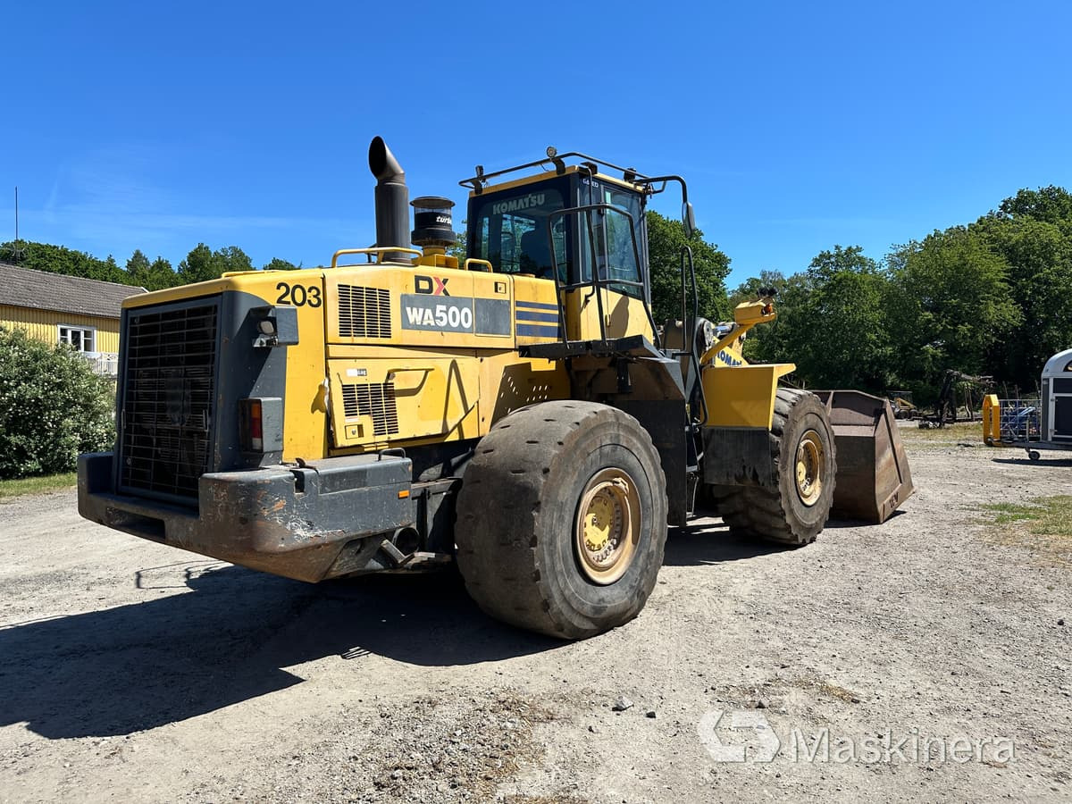 Hjullastare Komatsu WA500-6 finansal kiralama Hjullastare Komatsu WA500-6: fotoğraf 6