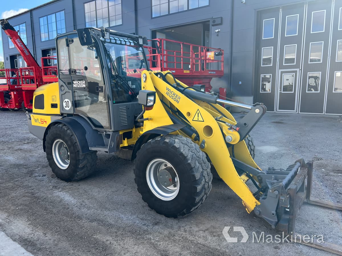 Hjullastare Wacker Neuson WL 54 med redskap - Tekerlekli yükleyici: fotoğraf 4 Hjullastare Wacker Neuson WL 54 med redskap - Tekerlekli yükleyici: fotoğraf 4