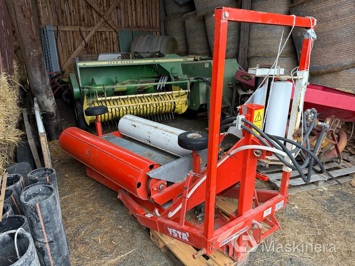 Inplastare Ysta Bale wrap 1600 med sidospakar - Silaj paketleme makinesi: fotoğraf 1 Inplastare Ysta Bale wrap 1600 med sidospakar - Silaj paketleme makinesi: fotoğraf 1
