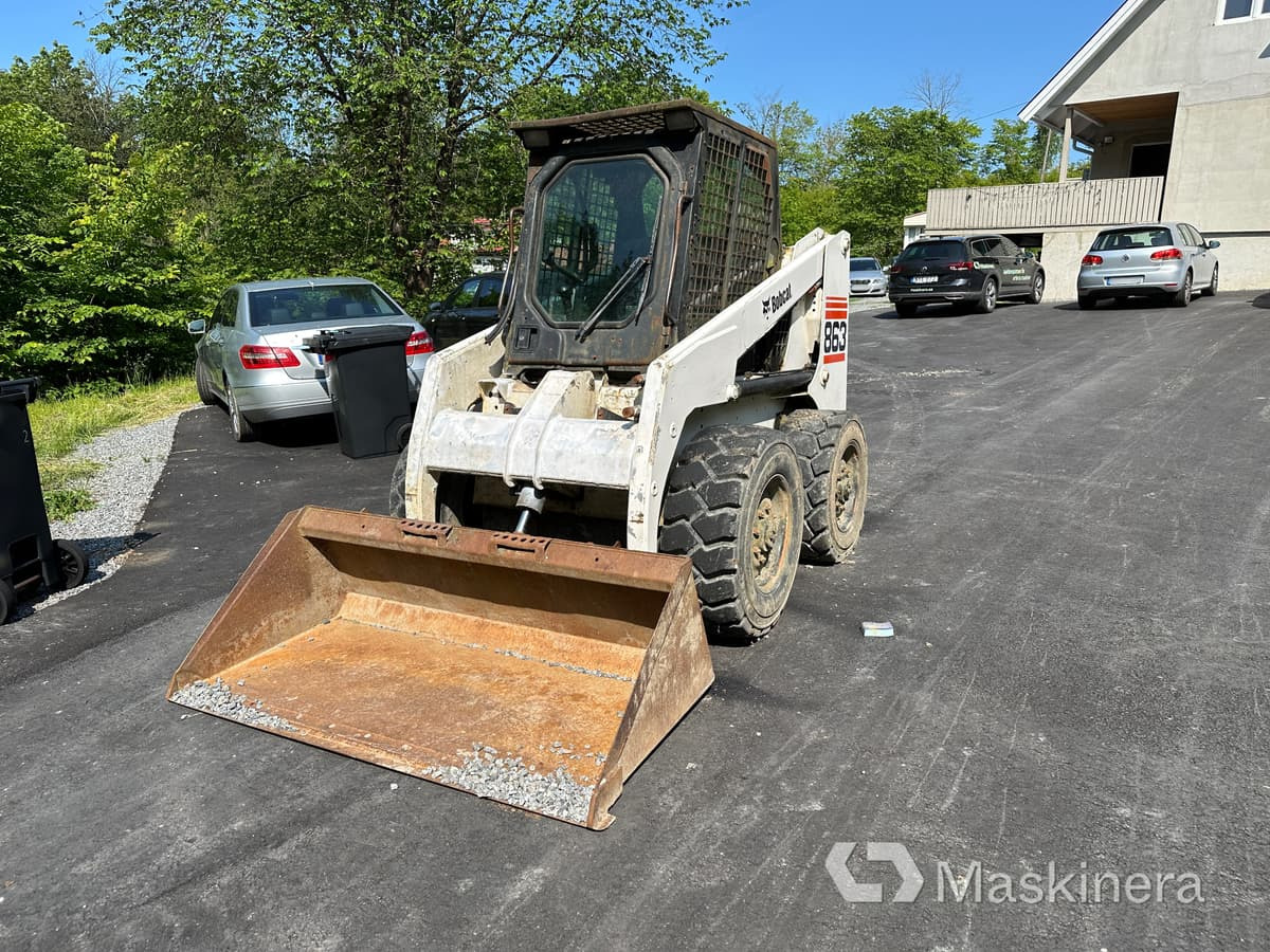 Kompaktlastare BobCat 863 - Mini yükleyici: fotoğraf 3 Kompaktlastare BobCat 863 - Mini yükleyici: fotoğraf 3