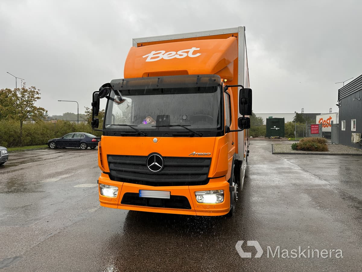 Mercedes-Benz Atego Kylbil - Kapalı kasa kamyon: fotoğraf 2 Mercedes-Benz Atego Kylbil - Kapalı kasa kamyon: fotoğraf 2