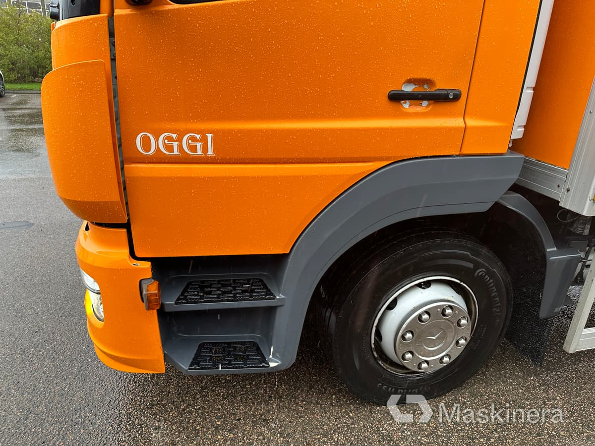 Kapalı kasa kamyon Mercedes-Benz Atego Kylbil: fotoğraf 8