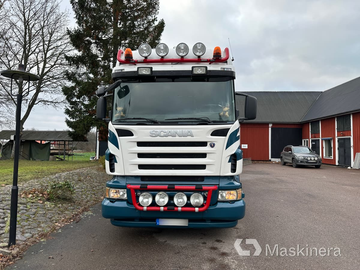 SCANIA R500LB6X4HHA Lastväxlare Scania R500 med FTG V10CX kran - Kancalı yükleyici kamyon: fotoğraf 2 SCANIA R500LB6X4HHA Lastväxlare Scania R500 med FTG V10CX kran - Kancalı yükleyici kamyon: fotoğraf 2