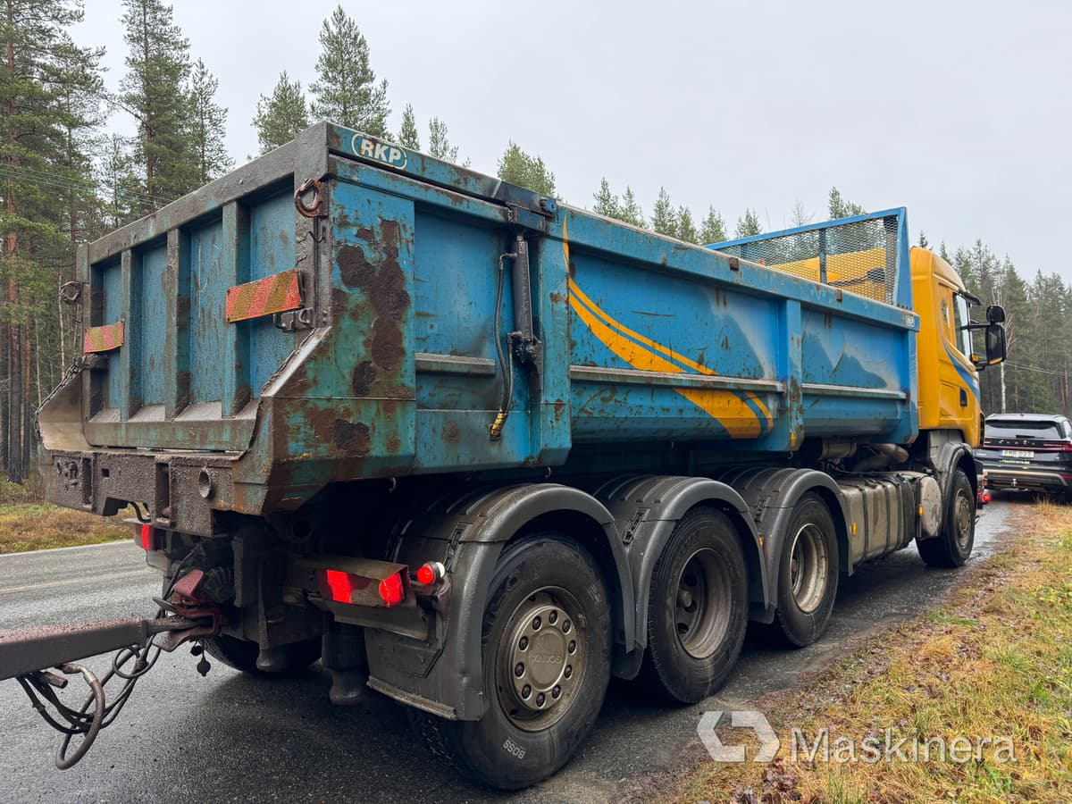 Scania R500LB8X4*4HHA Kassett bil Scania R500 tridem med vagn - Damperli kamyon: fotoğraf 5 Scania R500LB8X4*4HHA Kassett bil Scania R500 tridem med vagn - Damperli kamyon: fotoğraf 5
