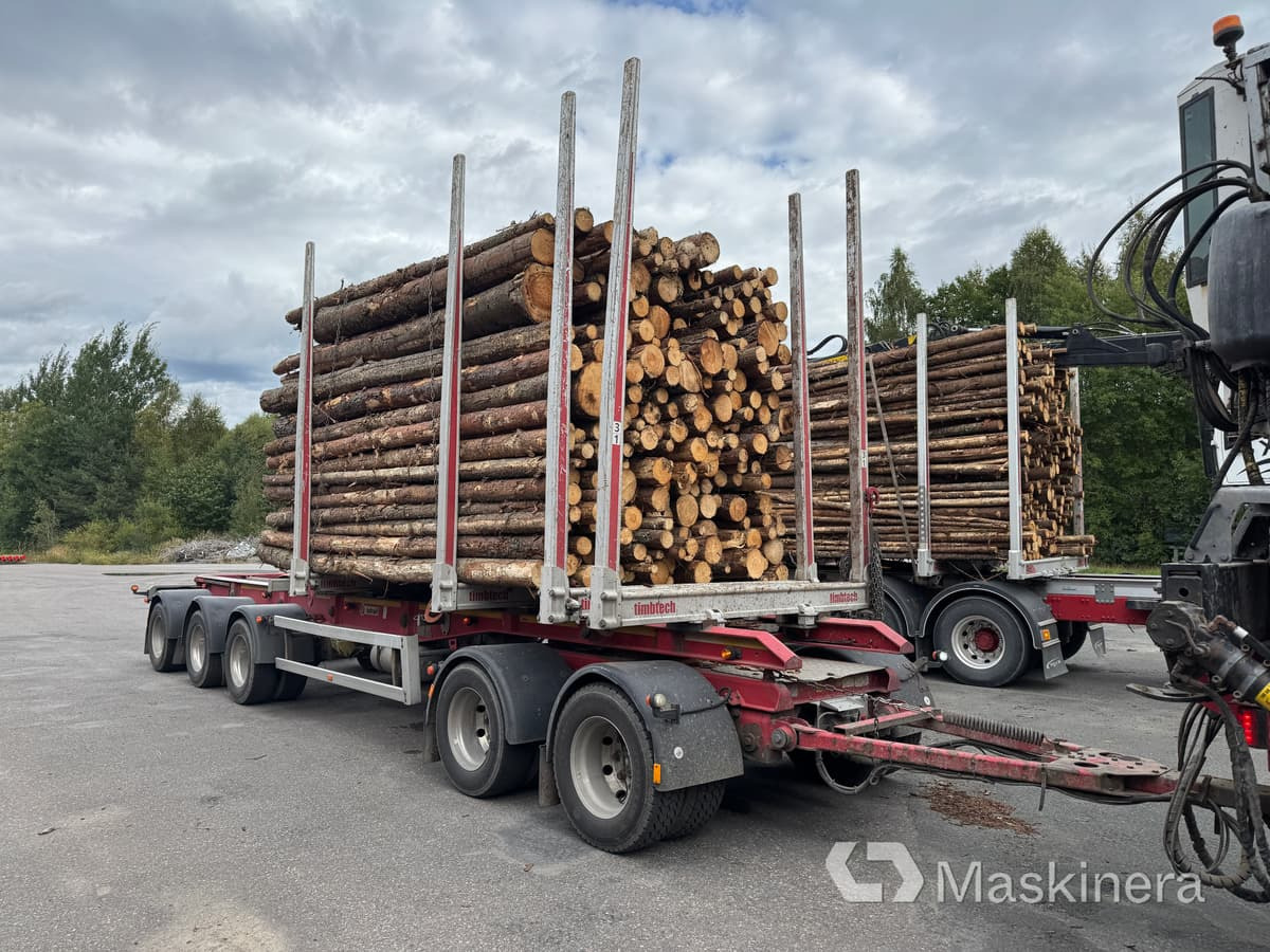 Timmersläp Istrail PL03 - Tomruk römorku: fotoğraf 4 Timmersläp Istrail PL03 - Tomruk römorku: fotoğraf 4