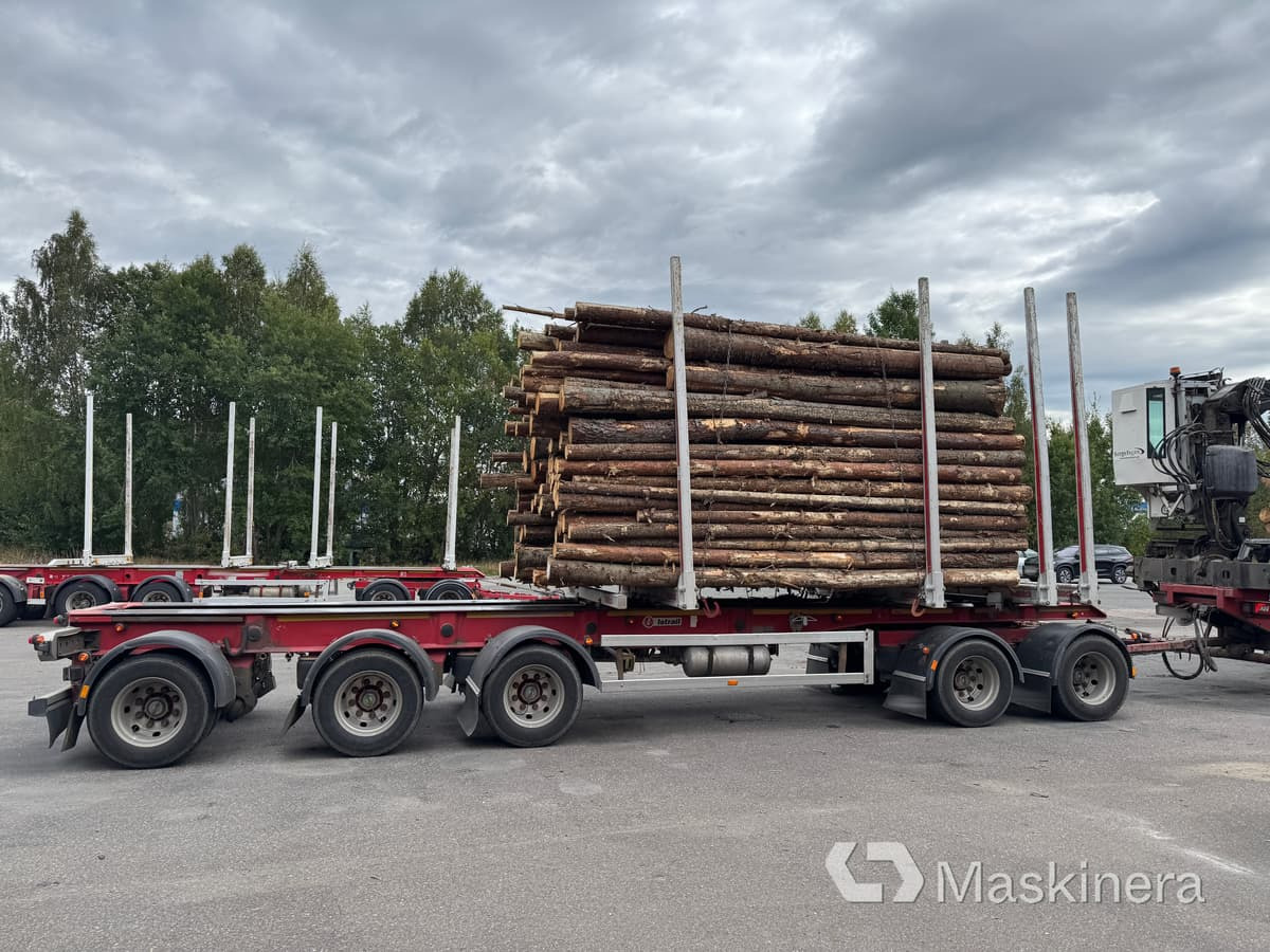 Timmersläp Istrail PL03 - Tomruk römorku: fotoğraf 5 Timmersläp Istrail PL03 - Tomruk römorku: fotoğraf 5