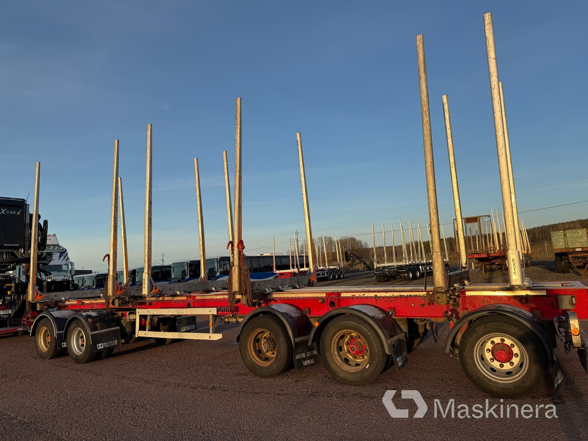 Timmersläp Mjölbysläpet MST - Tomruk römorku: fotoğraf 3 Timmersläp Mjölbysläpet MST - Tomruk römorku: fotoğraf 3