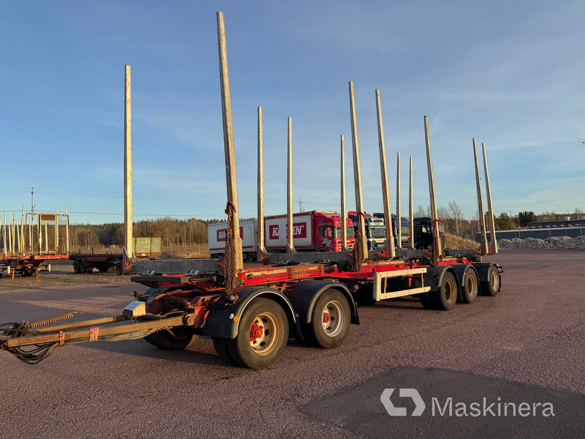 Timmersläp Mjölbysläpet MST - Tomruk römorku: fotoğraf 1 Timmersläp Mjölbysläpet MST - Tomruk römorku: fotoğraf 1