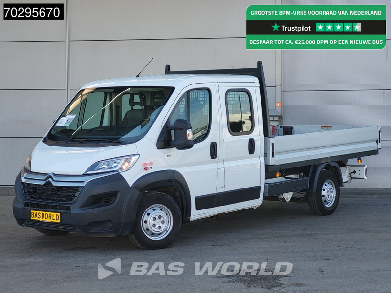 Citroën Jumper 140PK Open Laadbak Dubbele Cabine Euro6 Pritsche Pickup Open Box - Açık kasa kamyonet: fotoğraf 1 Citroën Jumper 140PK Open Laadbak Dubbele Cabine Euro6 Pritsche Pickup Open Box - Açık kasa kamyonet: fotoğraf 1