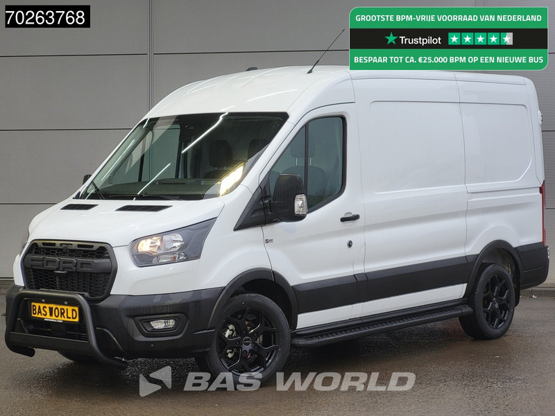 Ford Transit 130pk L2H2 Nieuw! Black Edition Raptor Grill Trekhaak Airco Cruise Camera Parkeersensoren 10m3 Airco Trekhaak Cruise control - Küçük panelvan: fotoğraf 1 Ford Transit 130pk L2H2 Nieuw! Black Edition Raptor Grill Trekhaak Airco Cruise Camera Parkeersensoren 10m3 Airco Trekhaak Cruise control - Küçük panelvan: fotoğraf 1