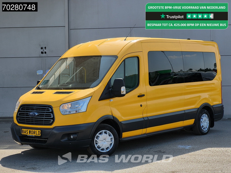 Ford Transit 130pk Personenvervoer Luchtvering Taxi L3H2 Ramp Airco Cruise Parkeersensoren Euro6 Kombi Tourer 9-zitter 9-Sitze 11m3 Airco Cru - Minibüs, Minivan: fotoğraf 1 Ford Transit 130pk Personenvervoer Luchtvering Taxi L3H2 Ramp Airco Cruise Parkeersensoren Euro6 Kombi Tourer 9-zitter 9-Sitze 11m3 Airco Cru - Minibüs, Minivan: fotoğraf 1