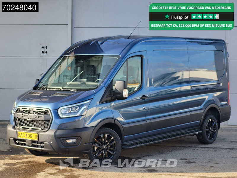Ford Transit 165pk Automaat Limited Raptor Grill Black Edition L3H2 New model! Xenon Airco Cruise CarPlay Camera Parkeersensoren Airco Cruise - Panelvan: fotoğraf 1 Ford Transit 165pk Automaat Limited Raptor Grill Black Edition L3H2 New model! Xenon Airco Cruise CarPlay Camera Parkeersensoren Airco Cruise - Panelvan: fotoğraf 1