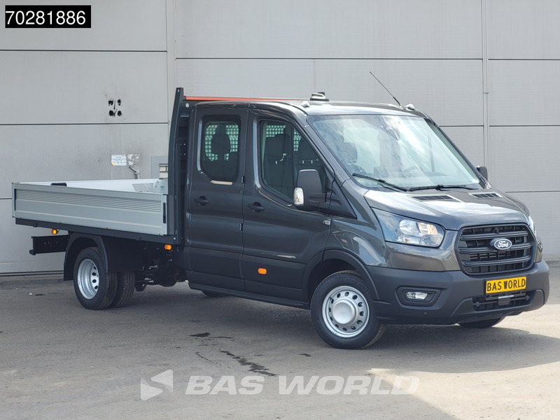 Ford Transit 170pk Automaat Dubbel Cabine 3500kg Trekhaak Open Laadbak Pritsche SYNC4 scherm Camera Airco Trekhaak Cruise control - Açık kasa kamyonet: fotoğraf 3 Ford Transit 170pk Automaat Dubbel Cabine 3500kg Trekhaak Open Laadbak Pritsche SYNC4 scherm Camera Airco Trekhaak Cruise control - Açık kasa kamyonet: fotoğraf 3