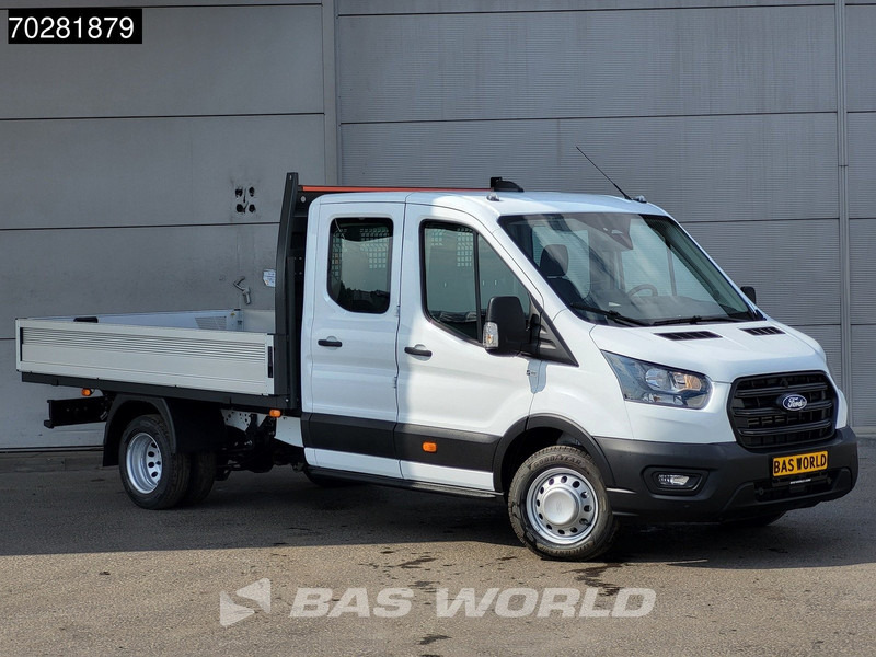 Ford Transit 170pk Automaat Dubbel Cabine 3500kg Trekhaak Open Laadbak Pritsche SYNC4 scherm CarPlay Camera Airco Trekhaak Cruise control - Açık kasa kamyonet: fotoğraf 3 Ford Transit 170pk Automaat Dubbel Cabine 3500kg Trekhaak Open Laadbak Pritsche SYNC4 scherm CarPlay Camera Airco Trekhaak Cruise control - Açık kasa kamyonet: fotoğraf 3