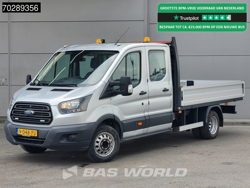 Ford Transit 170pk Open Laadbak Dubbellucht Trekhaak Navi Airco Cruise Euro6 Pritsche Pickup Open Box Airco Trekhaak Cruise control - Açık kasa kamyonet: fotoğraf 1 Ford Transit 170pk Open Laadbak Dubbellucht Trekhaak Navi Airco Cruise Euro6 Pritsche Pickup Open Box Airco Trekhaak Cruise control - Açık kasa kamyonet: fotoğraf 1