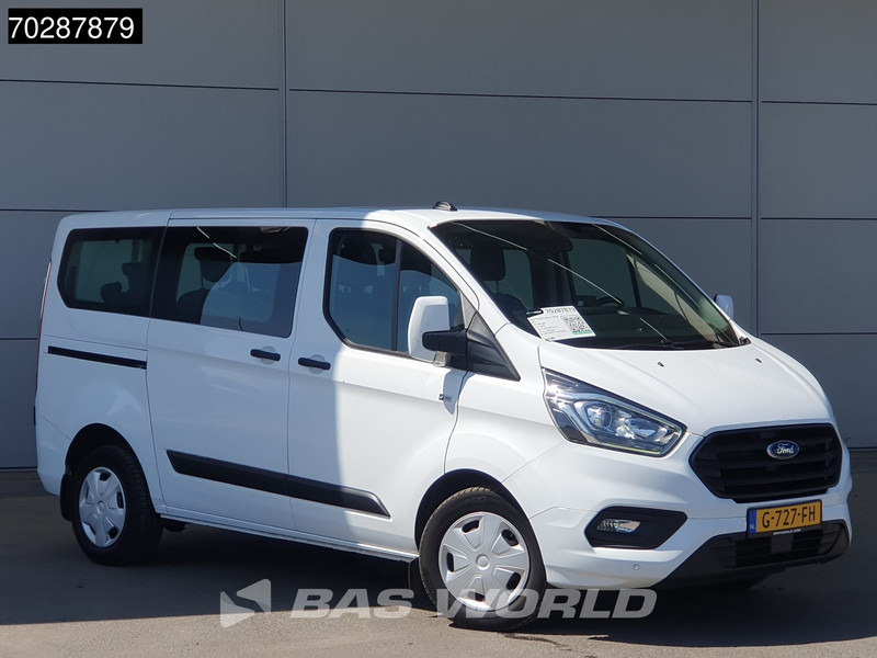 Minibüs, Minivan Ford Transit Custom 105pk Personenvervoer Incl.BPM/Ex. BTW 9-Persoons Airco Cruise LED Parkeersensoren Taxi Passenger Transport Kombi Tourer Euro6 L: fotoğraf 6