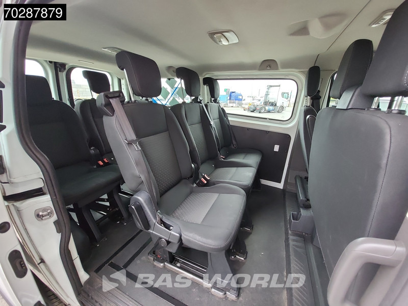 Minibüs, Minivan Ford Transit Custom 105pk Personenvervoer Incl.BPM/Ex. BTW 9-Persoons Airco Cruise LED Parkeersensoren Taxi Passenger Transport Kombi Tourer Euro6 L: fotoğraf 11