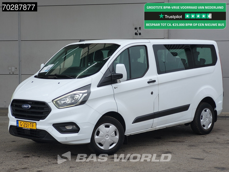 Ford Transit Custom 105pk Personenvervoer Incl.BPM/Ex. BTW 9-Persoons Airco Cruise LED Parkeersensoren Taxi Passenger Transport Kombi Tourer Euro6 L - Minibüs, Minivan: fotoğraf 1 Ford Transit Custom 105pk Personenvervoer Incl.BPM/Ex. BTW 9-Persoons Airco Cruise LED Parkeersensoren Taxi Passenger Transport Kombi Tourer Euro6 L - Minibüs, Minivan: fotoğraf 1