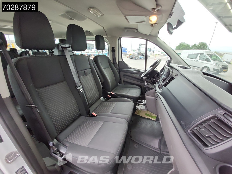Minibüs, Minivan Ford Transit Custom 105pk Personenvervoer Incl.BPM/Ex. BTW 9-Persoons Airco Cruise LED Parkeersensoren Taxi Passenger Transport Kombi Tourer Euro6 L: fotoğraf 12