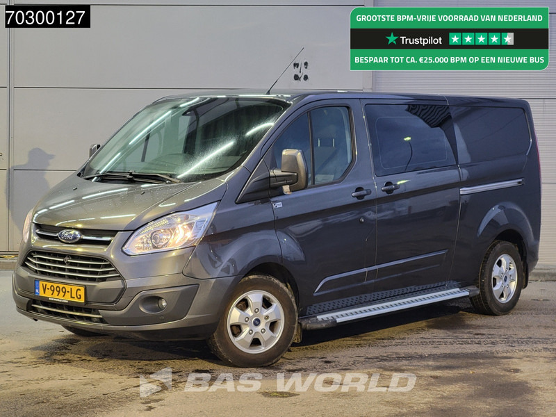Ford Transit Custom 130PK Dubbel Cabine Automaat 2x Schuifdeur Trekhaak Airco Cruise Camera Parkeersensoren v+a APK 01-2026 Euro6 DC Doka Mixto Airc - Küçük panelvan: fotoğraf 1 Ford Transit Custom 130PK Dubbel Cabine Automaat 2x Schuifdeur Trekhaak Airco Cruise Camera Parkeersensoren v+a APK 01-2026 Euro6 DC Doka Mixto Airc - Küçük panelvan: fotoğraf 1